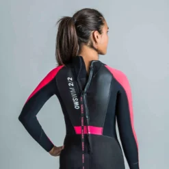 COMBINAISON NATATION EAU LIBRE NÉOPRÈNE FEMME OWS 2/2 Mm -Sportmania combinaison natation eau libre neoprene femme ows 2slash2 mm 2