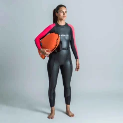 COMBINAISON NATATION EAU LIBRE NÉOPRÈNE FEMME OWS 2/2 Mm -Sportmania combinaison natation eau libre neoprene femme ows 2slash2 mm 3