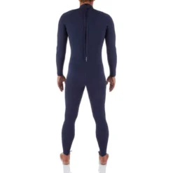 Combinaison SURF Homme Néoprène 2/2mm 100 Back Zip Bleu Marine -Sportmania combinaison surf 100 neoprene 2slash2 mm homme bleu 2