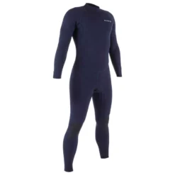Combinaison SURF Homme Néoprène 2/2mm 100 Back Zip Bleu Marine