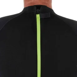 Combinaison SURF Homme Néoprène 4/3mm 100 Back Zip Noir -Sportmania combinaison surf 100 neoprene 4slash3 mm homme noire 3