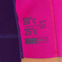 Combinaison Surf Shorty 100 Néoprène 1,5mm Enfant Violet Rose -Sportmania combinaison surf shorty 100 neoprene 15mm enfant bleu bleu 4