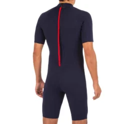 Combinaison Surf Shorty 100 Néoprène 1,5mm Homme Bleu Marine -Sportmania combinaison surf shorty 100 neoprene 15mm homme bleu marine 2