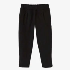 Pantalon Corsaire Ajusté Fitness Femme Fit+ - 500 Noir -Sportmania corsaire a pinces coton fitness fit coupe ajustee noir 4