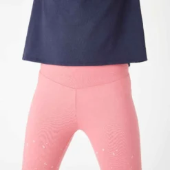 Corsaire Fille Coton - 320 Imprimé Vert 8 Corsaire Fille Coton - 320 Imprimé Vert -Sportmania corsaire coton respirant gris fonce fille 3