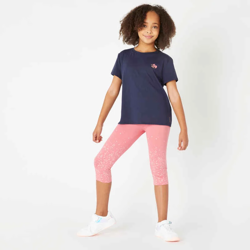 Corsaire Fille Coton - 320 Imprimé Vert 5 Corsaire Fille Coton - 320 Imprimé Vert – Image 5