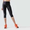 Kalenji Legging Court Running Femme - Dry Noir