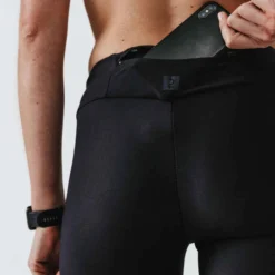 Kalenji Legging Court Running Femme - Dry Noir -Sportmania corsaire running run dry noir femme 6