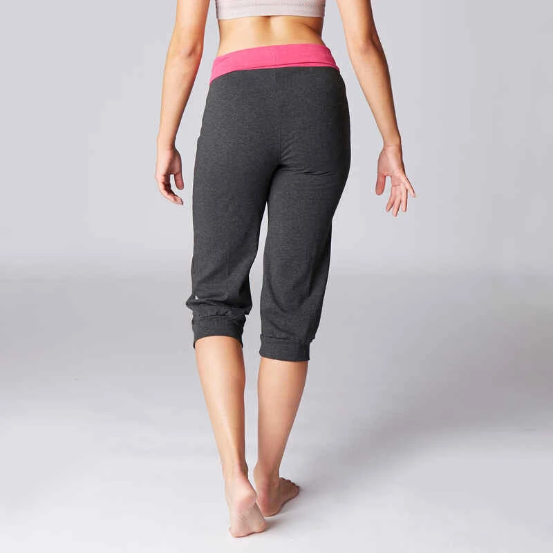 CORSAIRE YOGA DOUX FEMME COTON ISSU DE L'AGRICULTURE BIOLOGIQUE GRIS / ROSE 4 CORSAIRE YOGA DOUX FEMME COTON ISSU DE L'AGRICULTURE BIOLOGIQUE GRIS / ROSE – Image 4