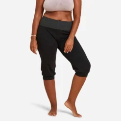 CORSAIRE COTON YOGA FEMME ECO-CONCU NOIR / GRIS