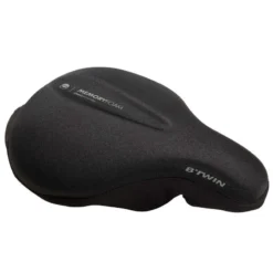 Decathlon COUVRE SELLE MEMORYFOAM 500 TAILLE XL NOIR