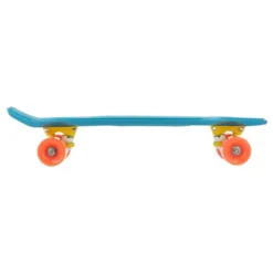 CRUISER SKATEBOARD YAMBA 100 BLEU CORAIL -Sportmania cruiser skateboard yamba 100 bleu corail 2