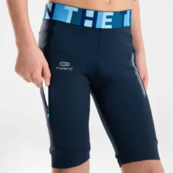 Cuissard Enfant D'athlétisme AT 500 Bleu Marine -Sportmania cuissard enfant d athletisme at 500 bleu marine 3