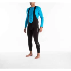 BTWIN CUISSARD LONG AVEC BRETELLES HIVER VELO ROUTE CYCLOTOURISME 100 NOIR -Sportmania cuissard long avec bretelles hiver velo route cyclotourisme 100 noir 3