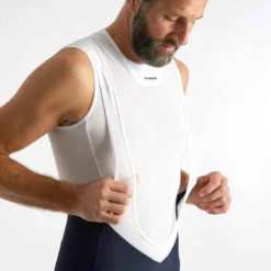 CUISSARD VELO ROUTE A BRETELLES HOMME CYCLOTOURISME RC100 MARINE -Sportmania cuissard velo route a bretelles homme cyclotourisme rc100 marine 4