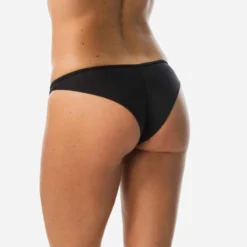 BAS DE MAILLOT DE BAIN TANGA FEMME LULU NOIR -Sportmania culotte tanga lulu noire tres echancree 3