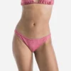 BAS DE MAILLOT DE BAIN TANGA FEMME LULU FOLK ROSE