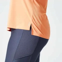 Débardeur Droit Fitness Cardio Femme Orange 8 Débardeur Droit Fitness Cardio Femme Orange -Sportmania debardeur droit fitness cardio femme orange 3