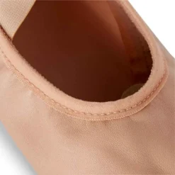 Demi-pointes Danse Classique Bi-semelles En Cuir Souple Beige Tailles 28-40 -Sportmania demi pointes danse classique bi semelles en cuir souple beige tailles 28 40 2