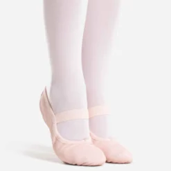 Demi-pointes Danse Classique Cuir Semelle Entière Rose Avec Lien Tailles 25-40 -Sportmania demi pointes danse classique cuir semelle entiere rose sans lien tailles 25 40 2