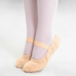 Demi-pointes Danse Classique Toile Semelles Entières Saumon Tailles 25-40 -Sportmania demi pointes danse classique toile semelles entieres saumon tailles 25 40 3
