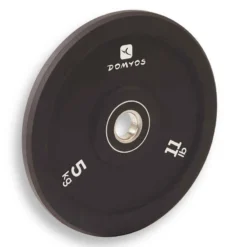 Sportmania -Sportmania disque bumper d halterophilie 5 kg diametre interieur 50 mm 1