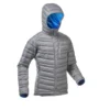Simond Doudoune En Duvet D'alpinisme Homme - ALPINISM LIGHT Grise