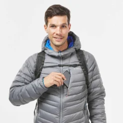 Simond Doudoune En Duvet D'alpinisme Homme - ALPINISM LIGHT Grise -Sportmania doudoune en duvet d alpinisme homme alpinism light grise 12