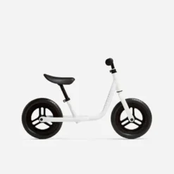 BTWIN DRAISIENNE ENFANT 10 POUCES RUNRIDE 100 BLANC/NOIR