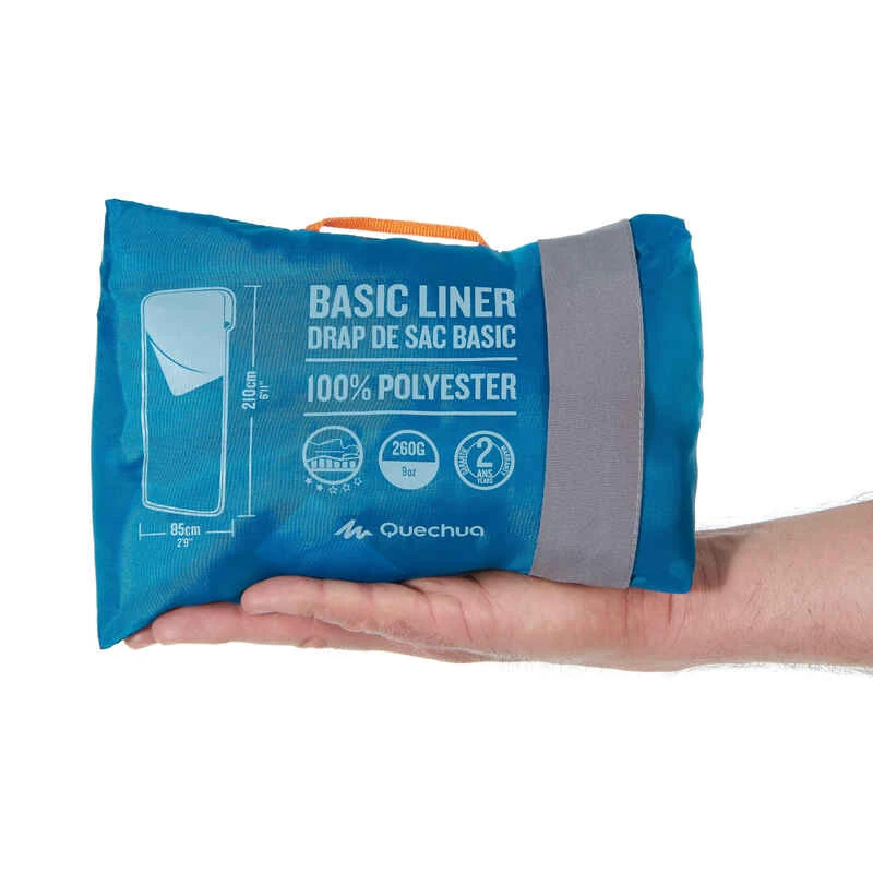 Quechua DRAP DE SAC EN POLYESTER POUR SAC DE COUCHAGE 7 Quechua DRAP DE SAC EN POLYESTER POUR SAC DE COUCHAGE – Image 7