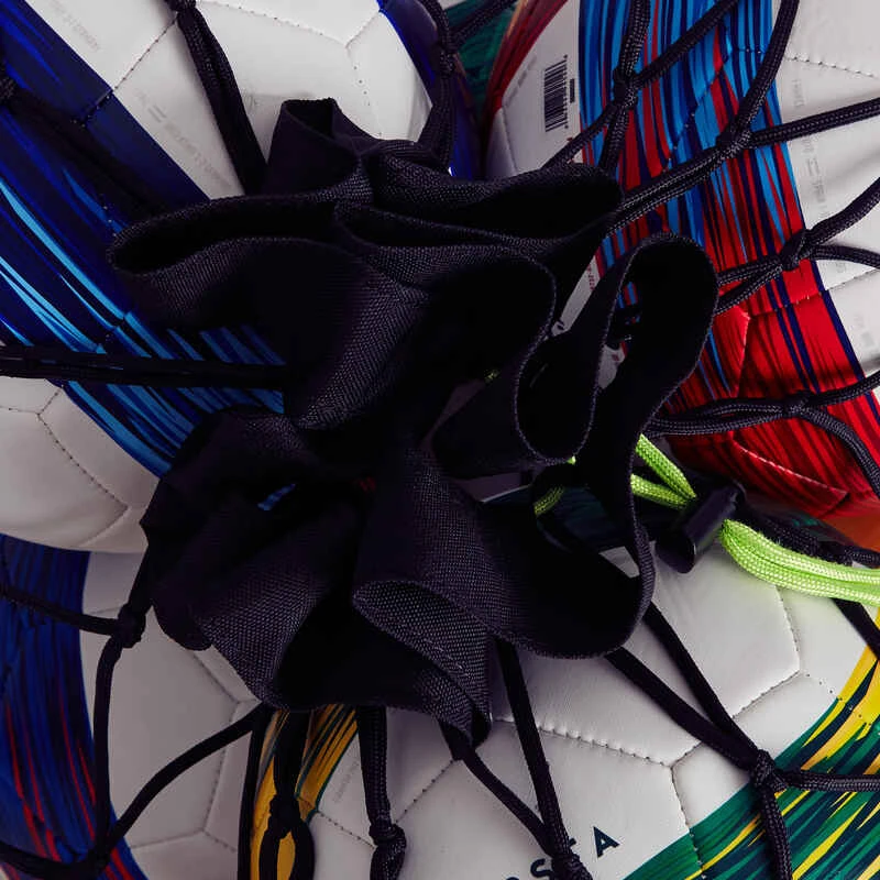 Kipsta Filet 10 à 14 Ballons Noir Jaune 2 Kipsta Filet 10 à 14 Ballons Noir Jaune – Image 2