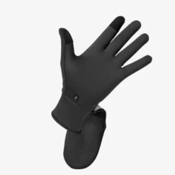 Kalenji GANT EVOLUTIV MOUFLE INTÉGRÉE RUNNING NOIR -Sportmania gant evolutiv moufle integree running noir 3