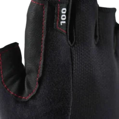 CORENGTH Gant Musculation 100 Domyos Noir Rouge -Sportmania gant musculation 100 domyos noir rouge 2