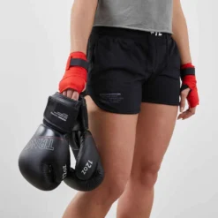 GANTS DE BOXE 120 NOIRS, GANTS D'ENTRAINEMENT -Sportmania gants de boxe 120 noirs gants d entrainement 5