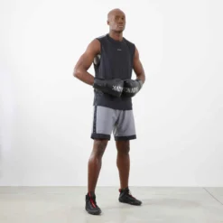 GANTS DE BOXE 500 - NOIR -Sportmania gants de boxe 500 noir 4