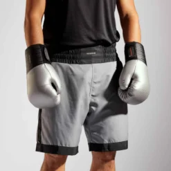 GANTS DE BOXE SPARRING 900 NOIR/ARGENT -Sportmania gants de boxe sparring 900 noirslashargent 3