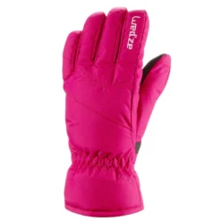WEDZE GANTS DE SKI ENFANT 100 ROSES