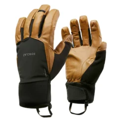 Gants Imperméables En Cuir De Trekking Montagne MT900 Marron - Adulte