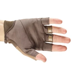 GANTS MITAINES BALL TRAP MARRON -Sportmania gants mitaines ball trap marron solognac 2