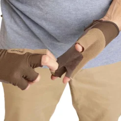 GANTS MITAINES BALL TRAP MARRON -Sportmania gants mitaines ball trap marron solognac 8