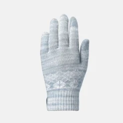 Quechua GANTS TACTILES DE RANDONNEE - SH100 MAILLE - ENFANT 4 - 14 ANS -Sportmania gants tactiles de randonnee sh100 maille enfant 4 14 ans 2