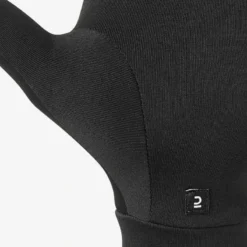 Kalenji GANTS TACTILES RUNNING 500 NOIR -Sportmania gants tactiles running noirs 2