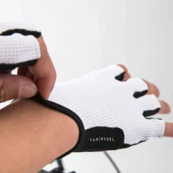 Gants Vélo Route 500 Blanc -Sportmania gants velo route 500 blanc 2