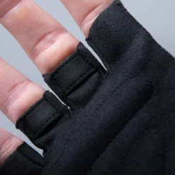 GANTS VELO ROUTE CYCLOTOURISME 100 NOIR -Sportmania gants velo route homme cyclotourisme 100 noir 2