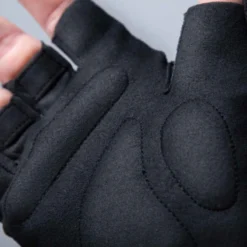 GANTS VELO ROUTE CYCLOTOURISME 100 NOIR -Sportmania gants velo route homme cyclotourisme 100 noir 3