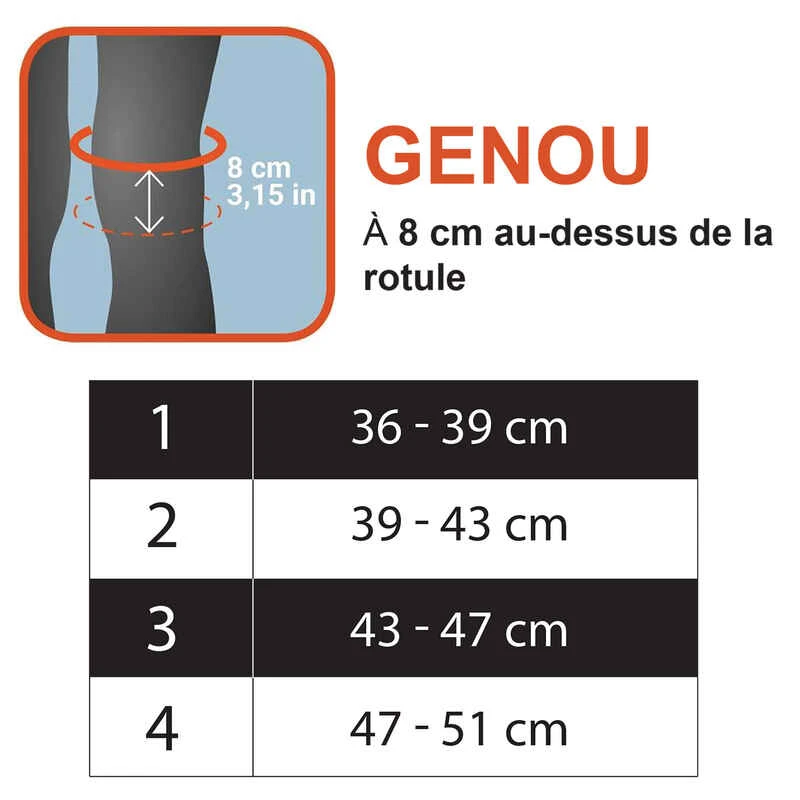 Genouillère De Maintien Gauche/droite Adulte - PREVENT 500 Noir 5 Genouillère De Maintien Gauche/droite Adulte - PREVENT 500 Noir – Image 5