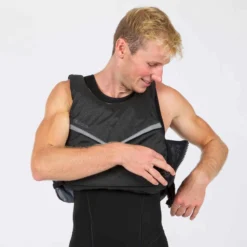 Tribord Gilet D'aide à La Flottabilité BA 50 Newtons Voile Dinghy 500 Noir -Sportmania gilet d aide a la flottabilite ba 50 newtons voile dinghy 500 noir 4