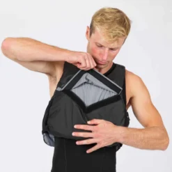 Tribord Gilet D'aide à La Flottabilité BA 50 Newtons Voile Dinghy 500 Noir -Sportmania gilet d aide a la flottabilite ba 50 newtons voile dinghy 500 noir 7