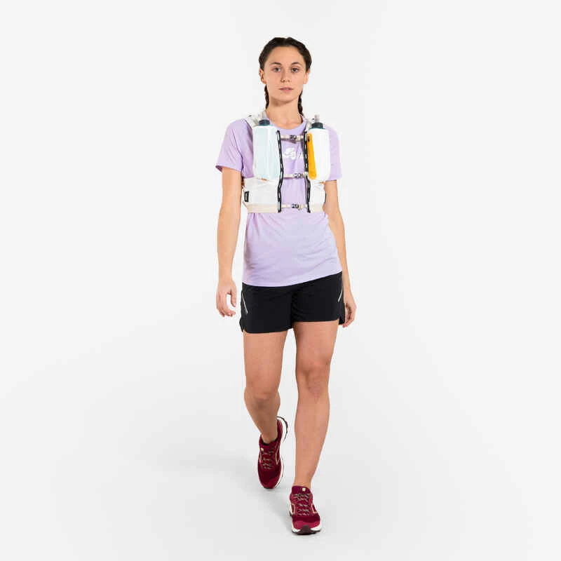 GILET D' HYDRATATION TRAIL MIXTE 5L PORTE FLASQUES BLANC ORANGE 3 GILET D' HYDRATATION TRAIL MIXTE 5L PORTE FLASQUES BLANC ORANGE – Image 3