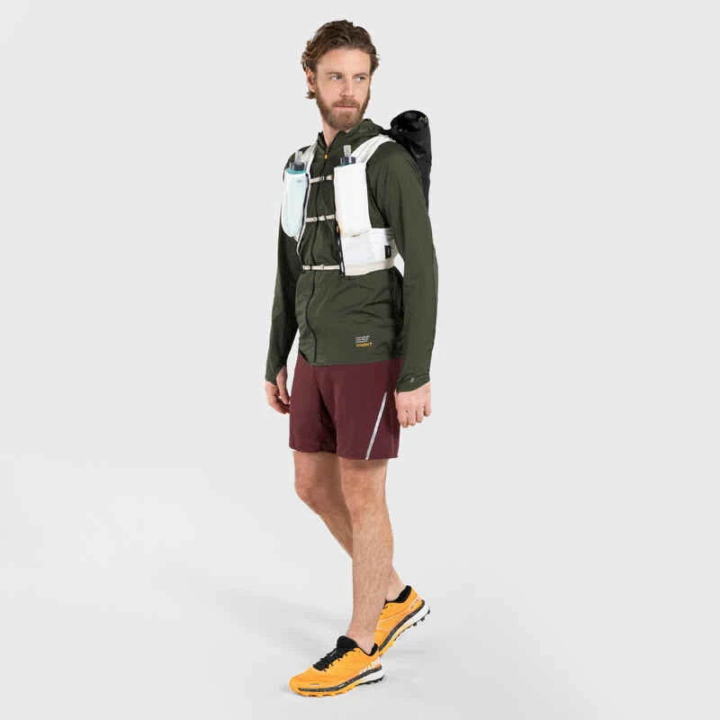 GILET D' HYDRATATION TRAIL MIXTE 5L PORTE FLASQUES BLANC ORANGE 5 GILET D' HYDRATATION TRAIL MIXTE 5L PORTE FLASQUES BLANC ORANGE – Image 5